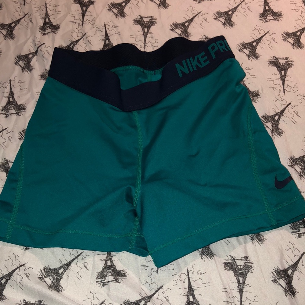 Nike Women's Teal Shorts